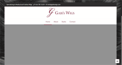 Desktop Screenshot of gabiswigs.com