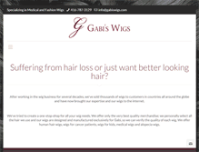 Tablet Screenshot of gabiswigs.com